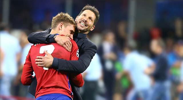 Simeone,Griezmann,Atlectico Madrid