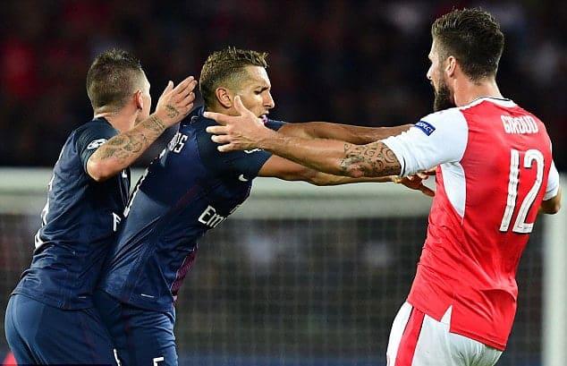 Olivier Giroud Vs Marco Verratti